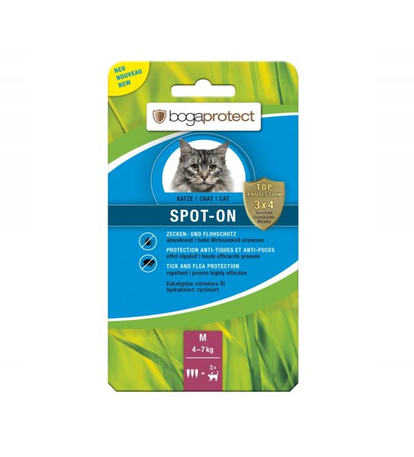 BOGAPROTECT SPOT ON CAT M 3*1,2 ml