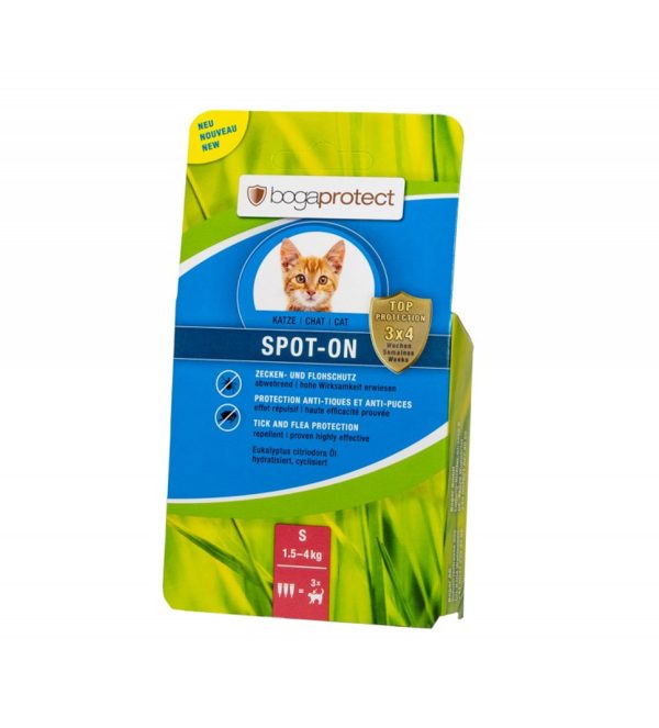 BOGAPROTECT SPOT ON CAT S 3*0,7 ml
